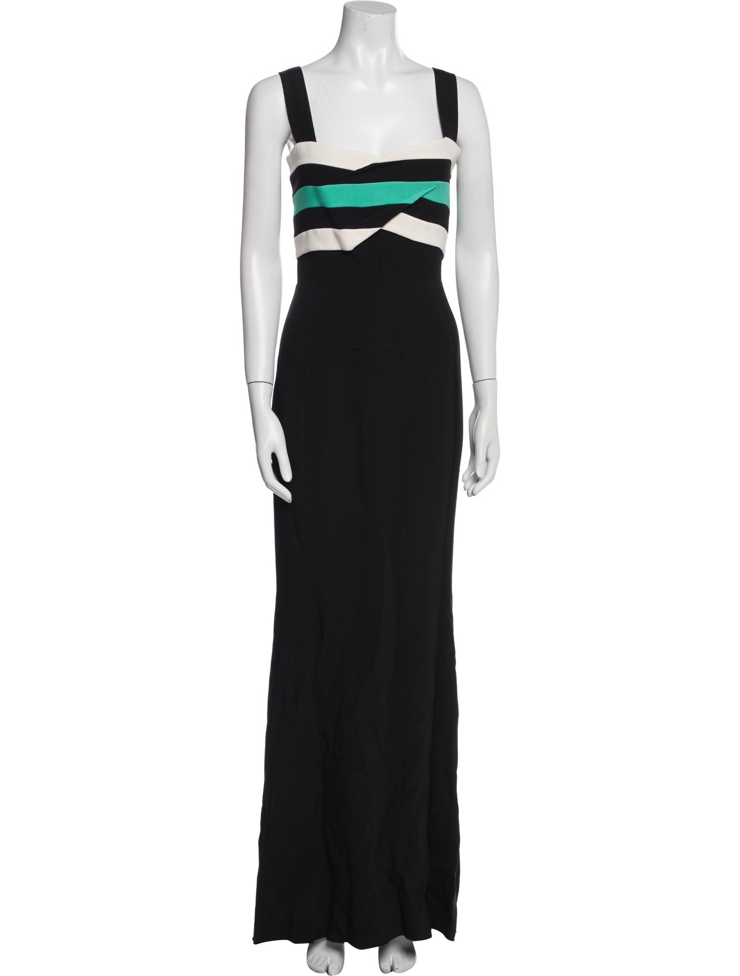 Roland Mouret Printed Long Dress