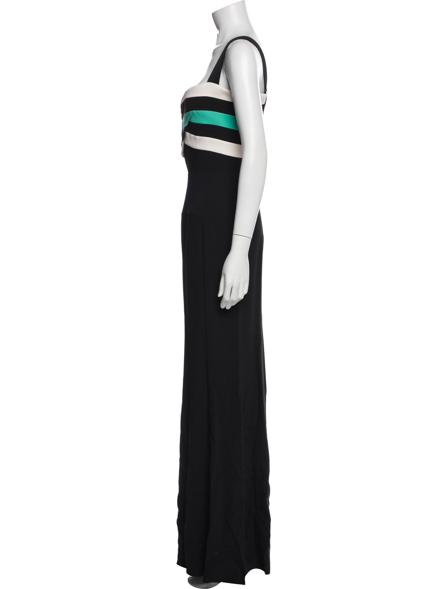 Roland Mouret Printed Long Dress