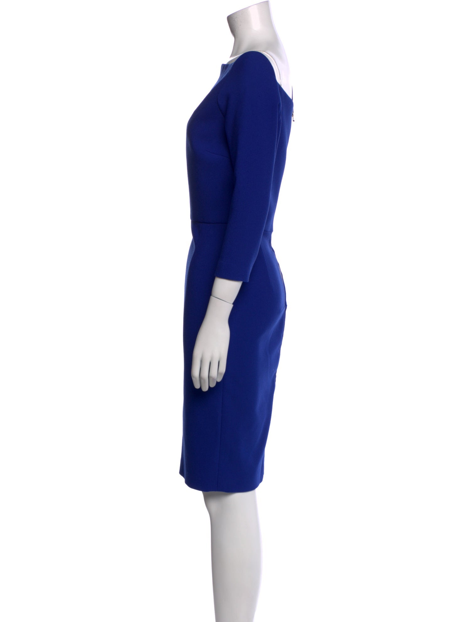 Roland Mouret Bateau Neckline Mini Dress