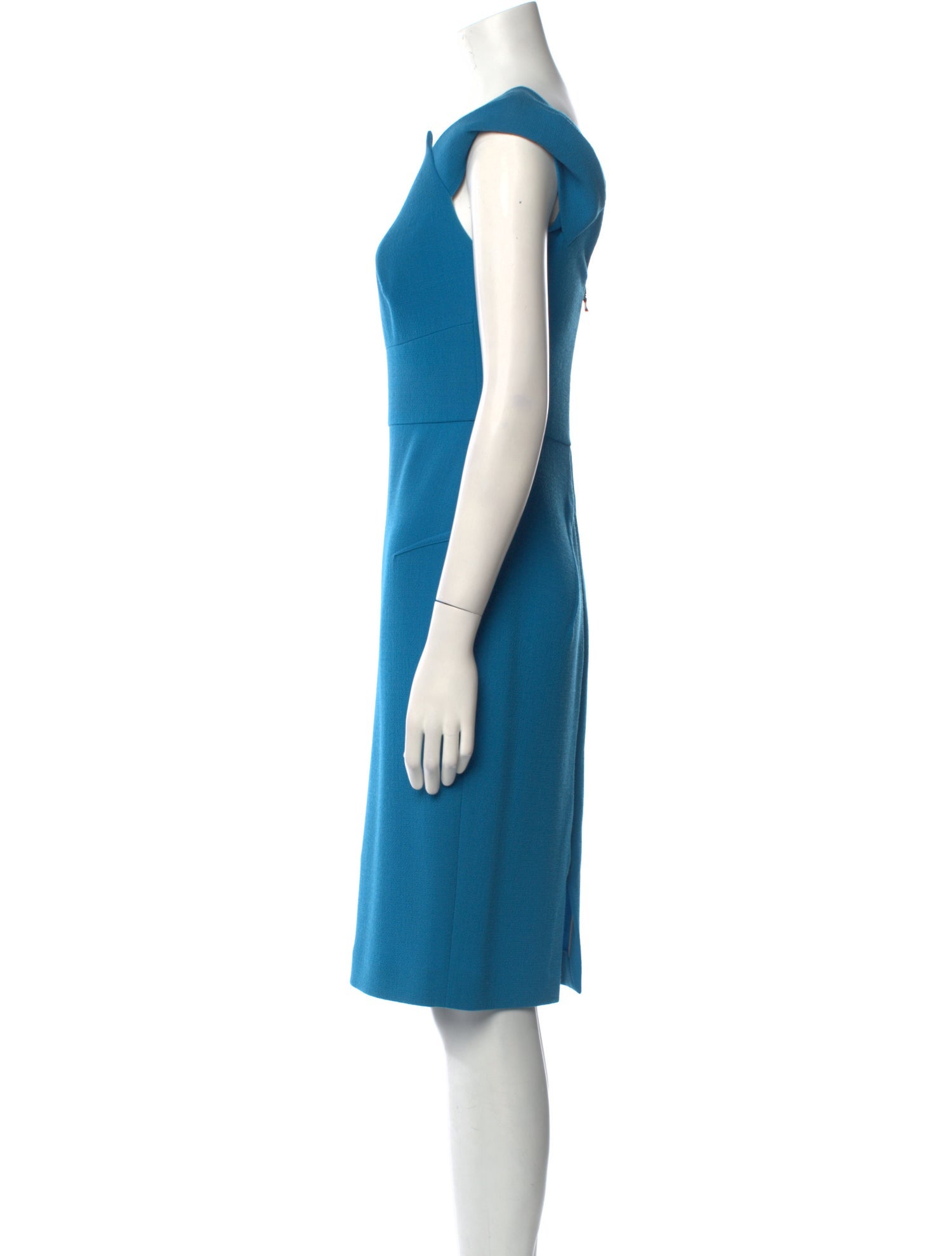 Roland Mouret Silk Knee-Length Dress