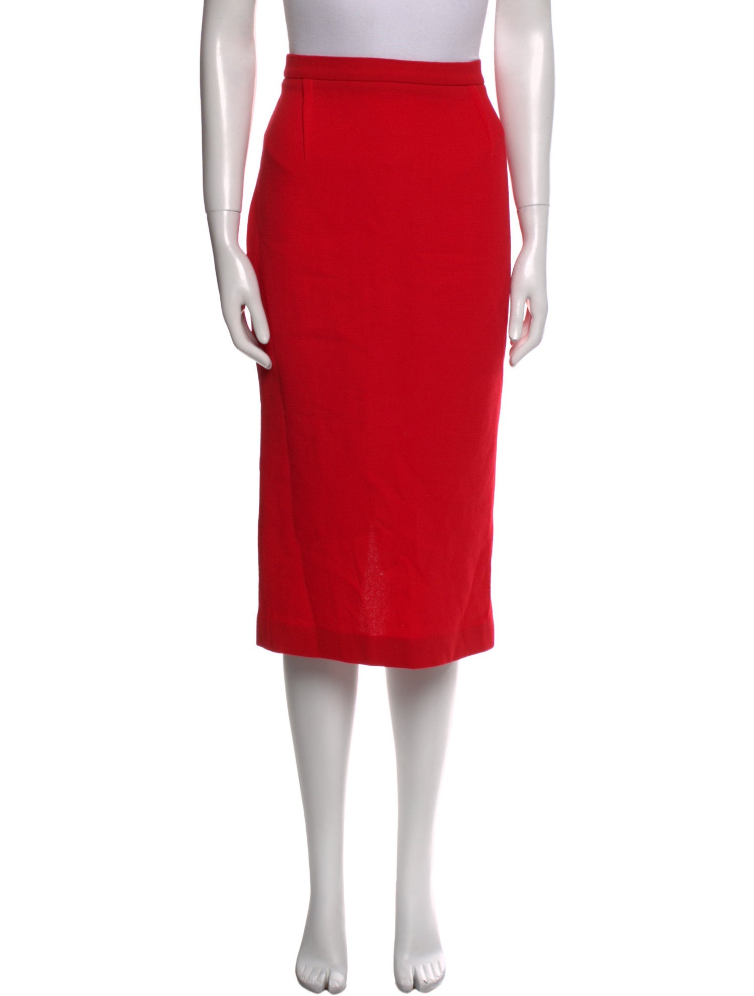 Roland Mouret Wool Knee-Length Skirt