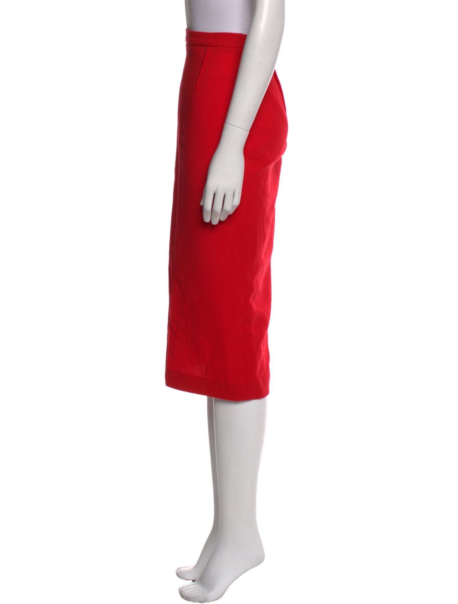 Roland Mouret Wool Knee-Length Skirt