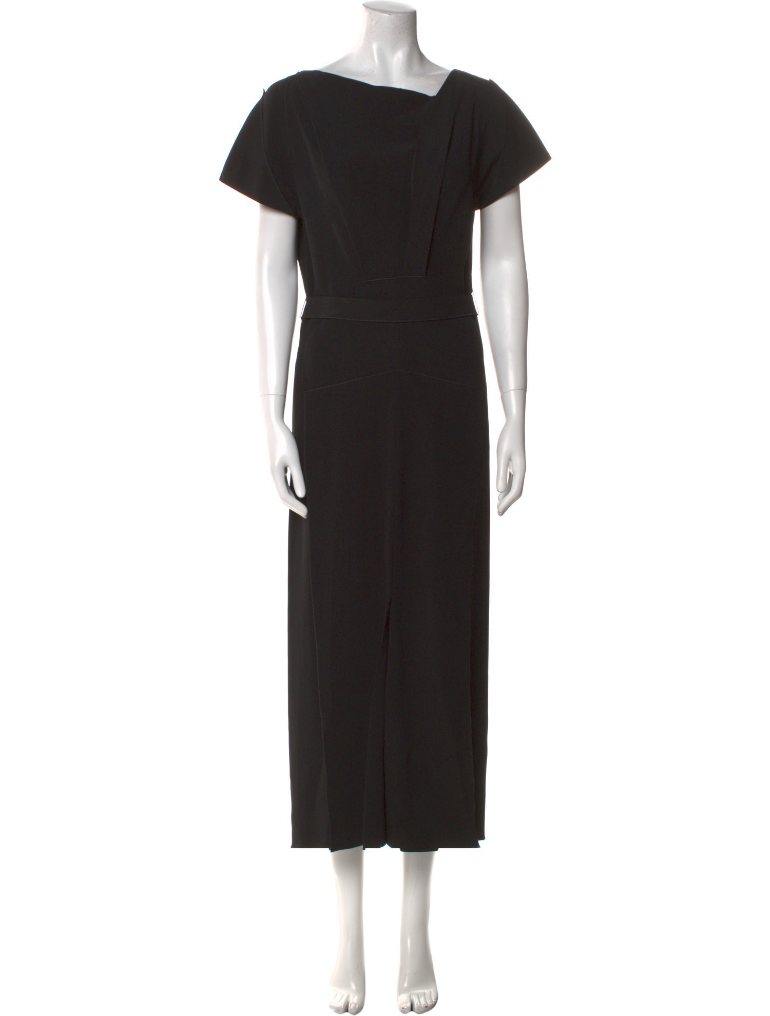 Roland Mouret Bateau Neckline Long Dress