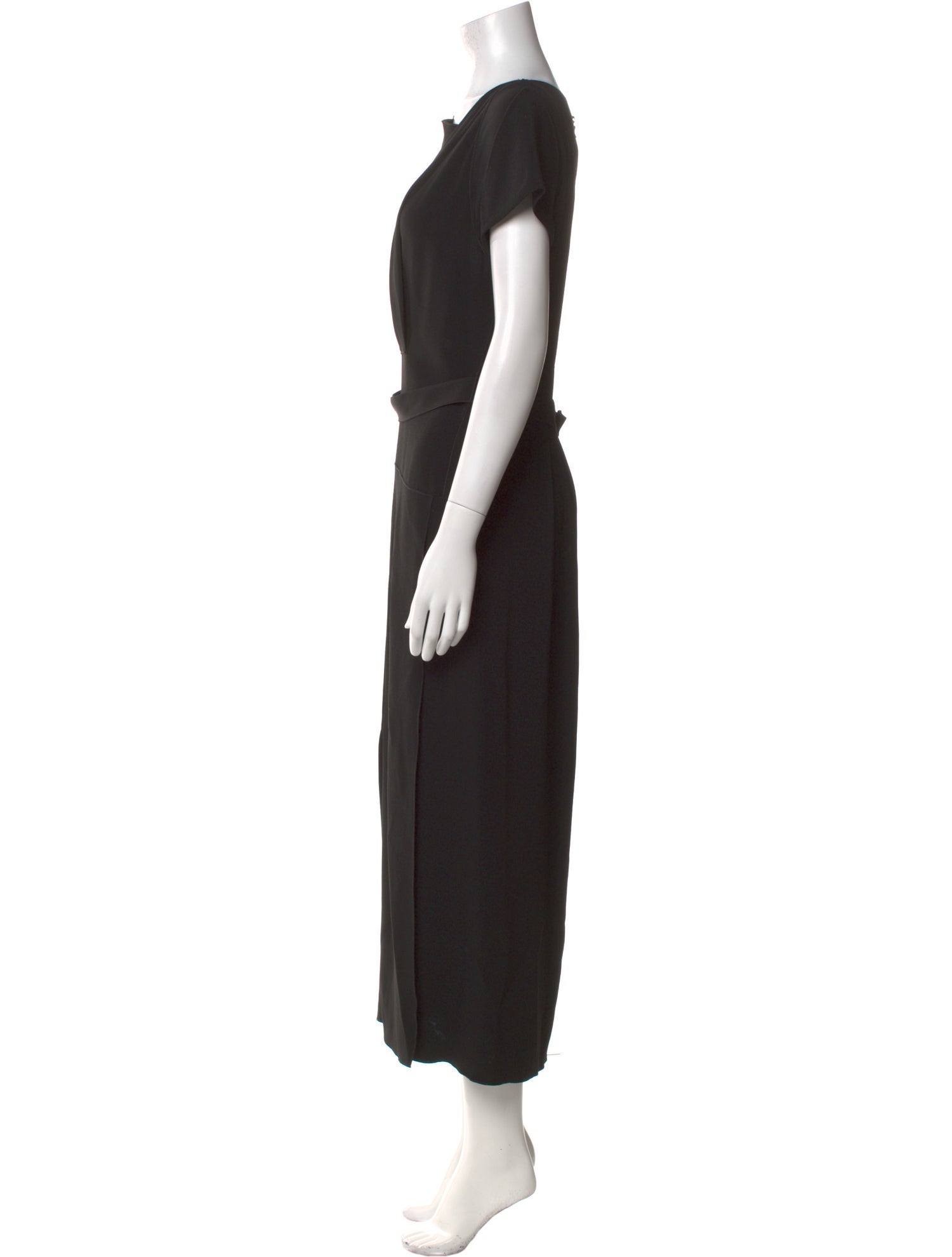 Roland Mouret Bateau Neckline Long Dress