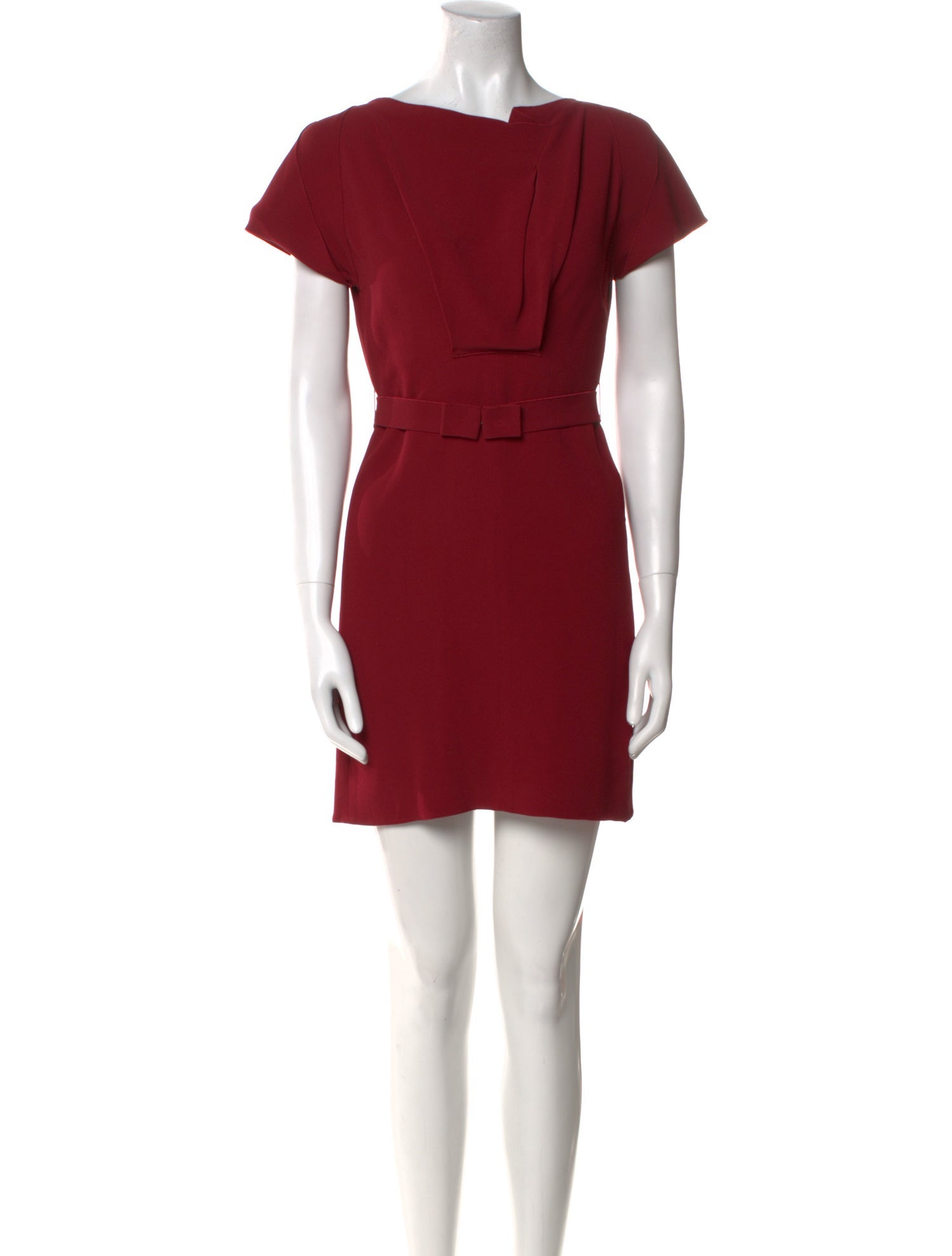 Roland Mouret Bateau Neckline Mini Dress