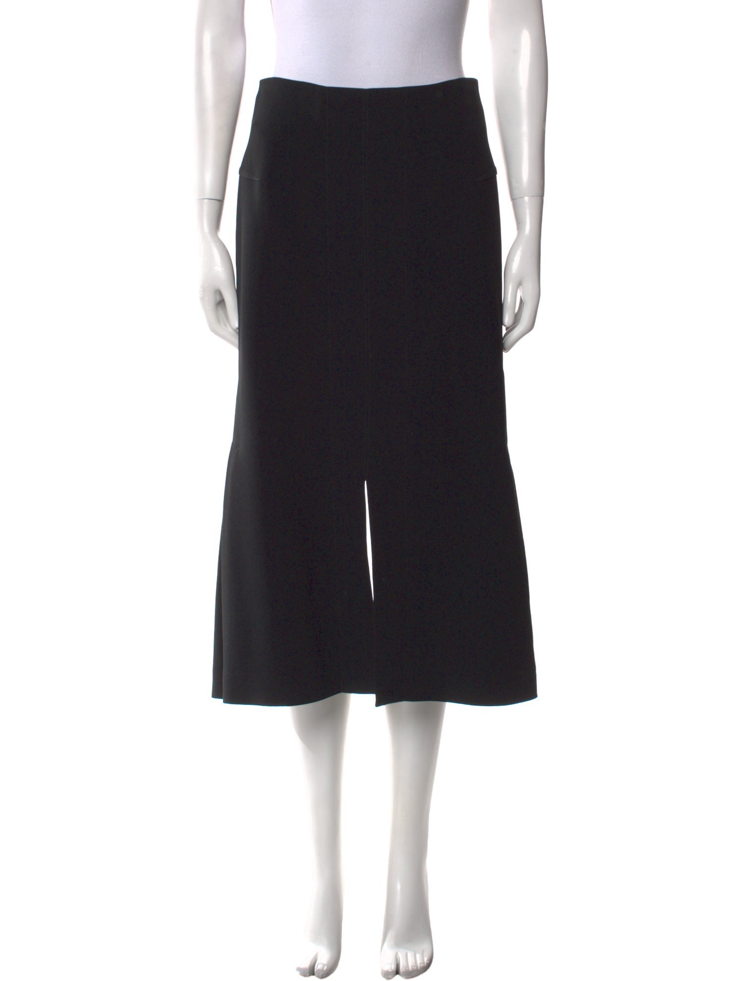 Roland Mouret Cutout Accent Midi Length Skirt