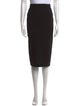 Roland Mouret Wool Knee-Length Skirt