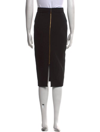 Roland Mouret Wool Knee-Length Skirt