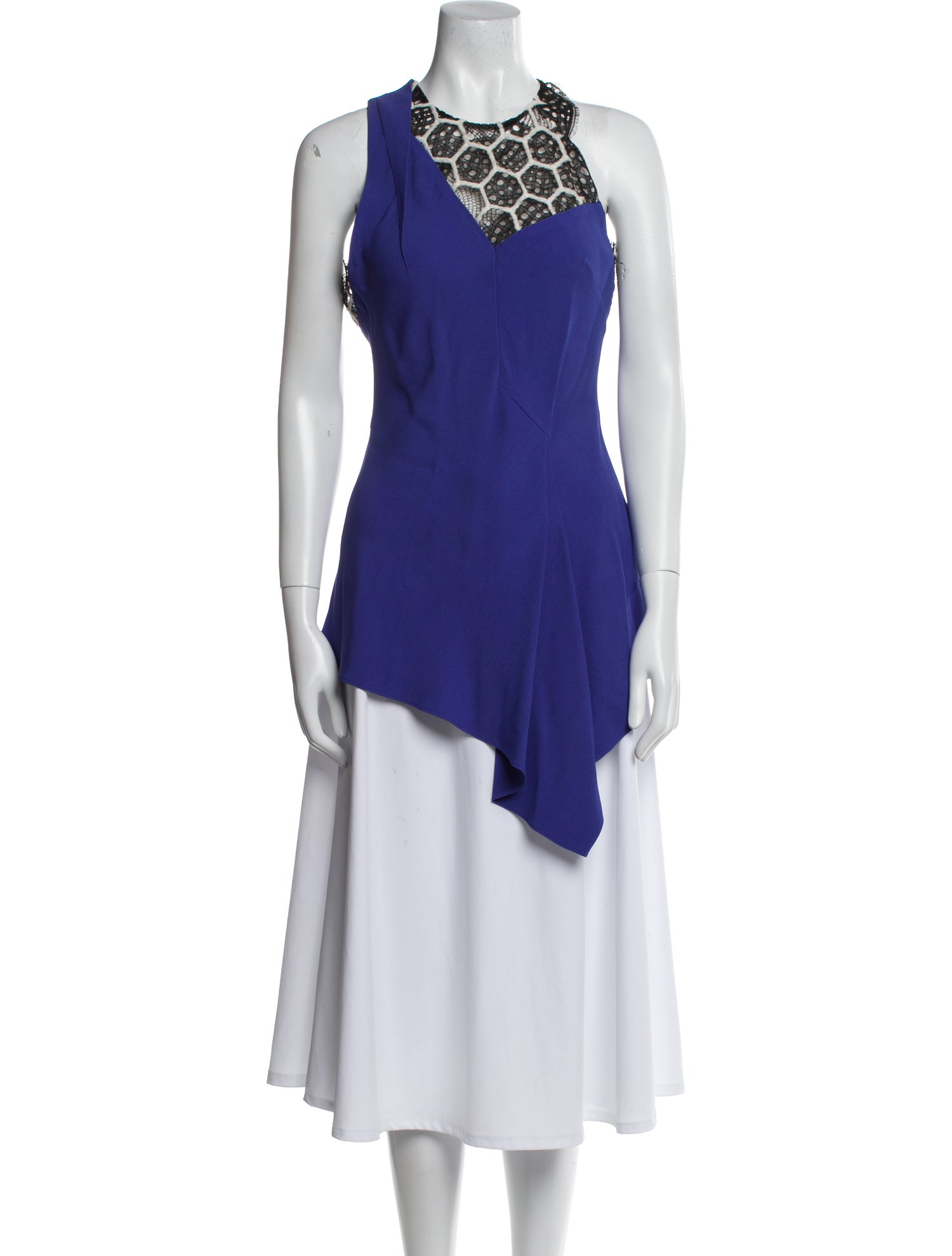 Roland Mouret Crew Neck Sleeveless Tunic