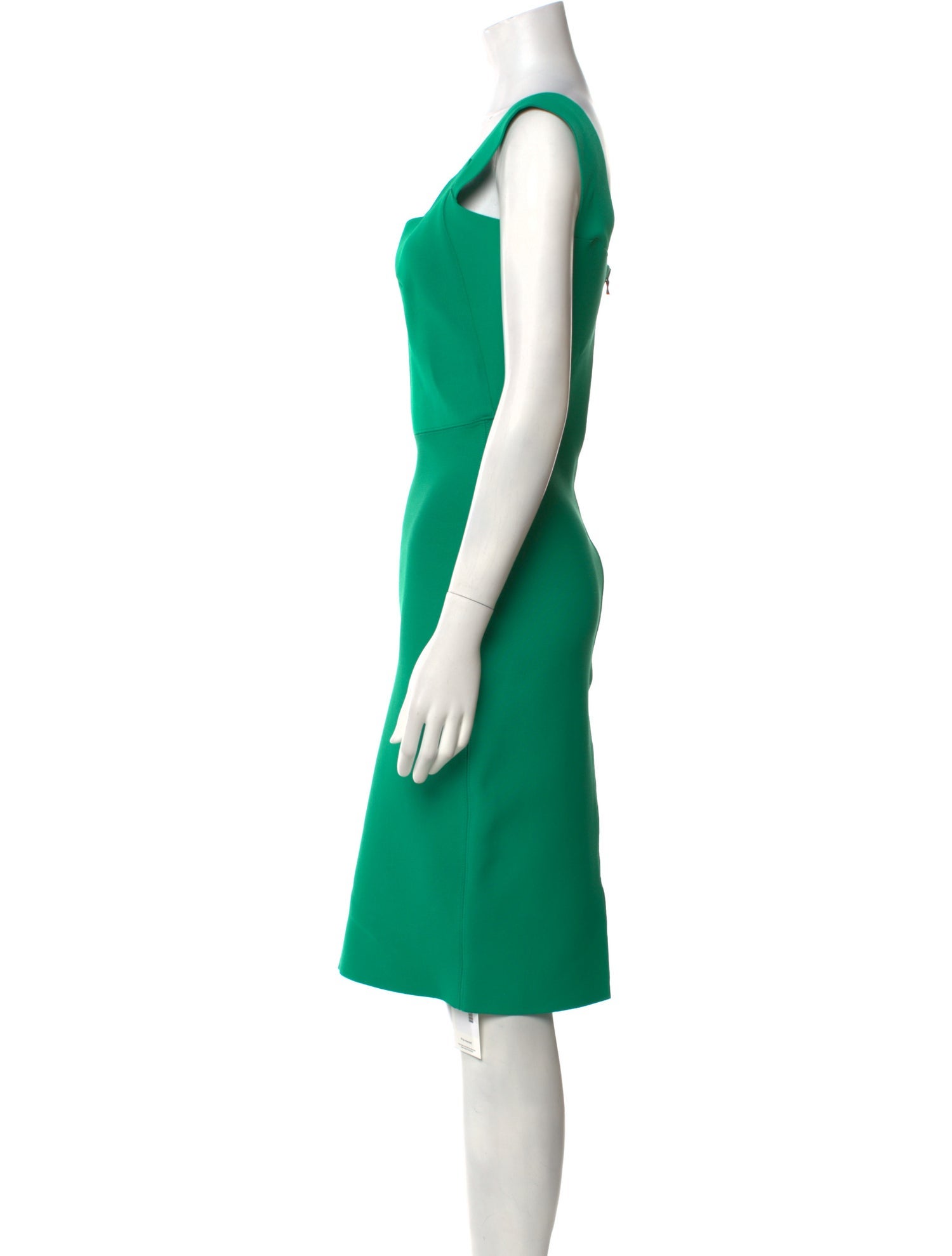 Roland Mouret Cowl Neck Knee-Length Dress