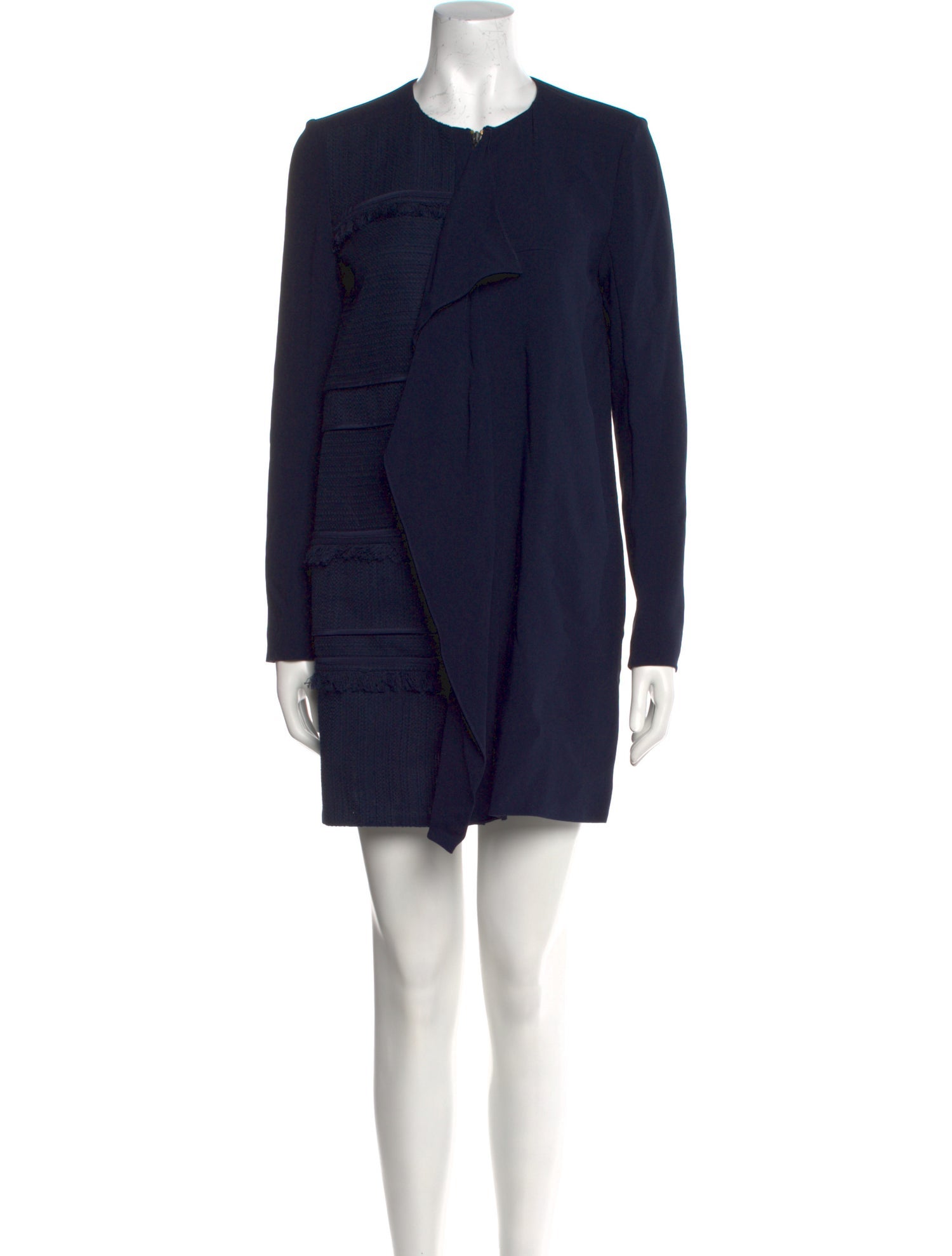 Roland Mouret Crew Neck Mini Dress