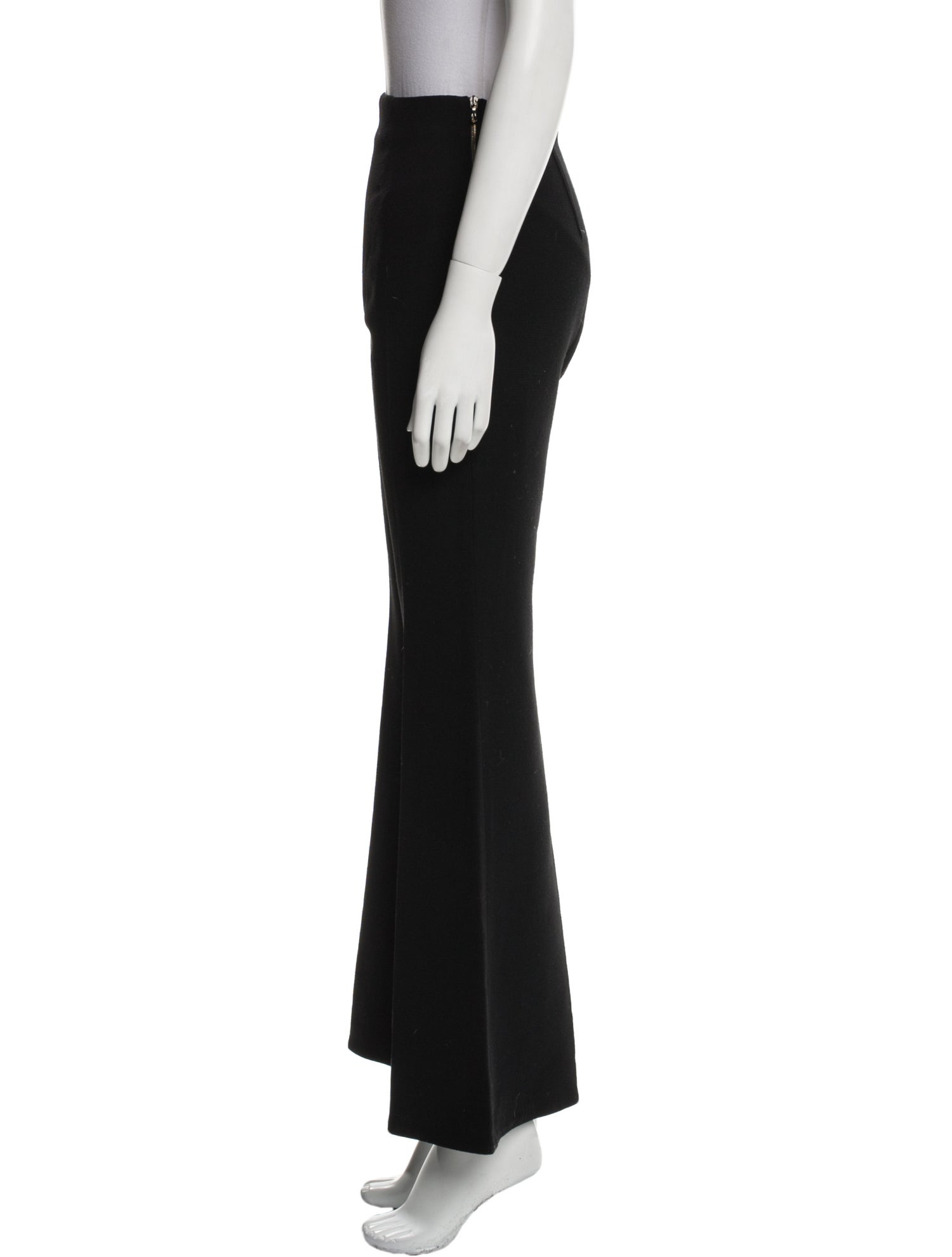 Roland Mouret Wool Flared Pants