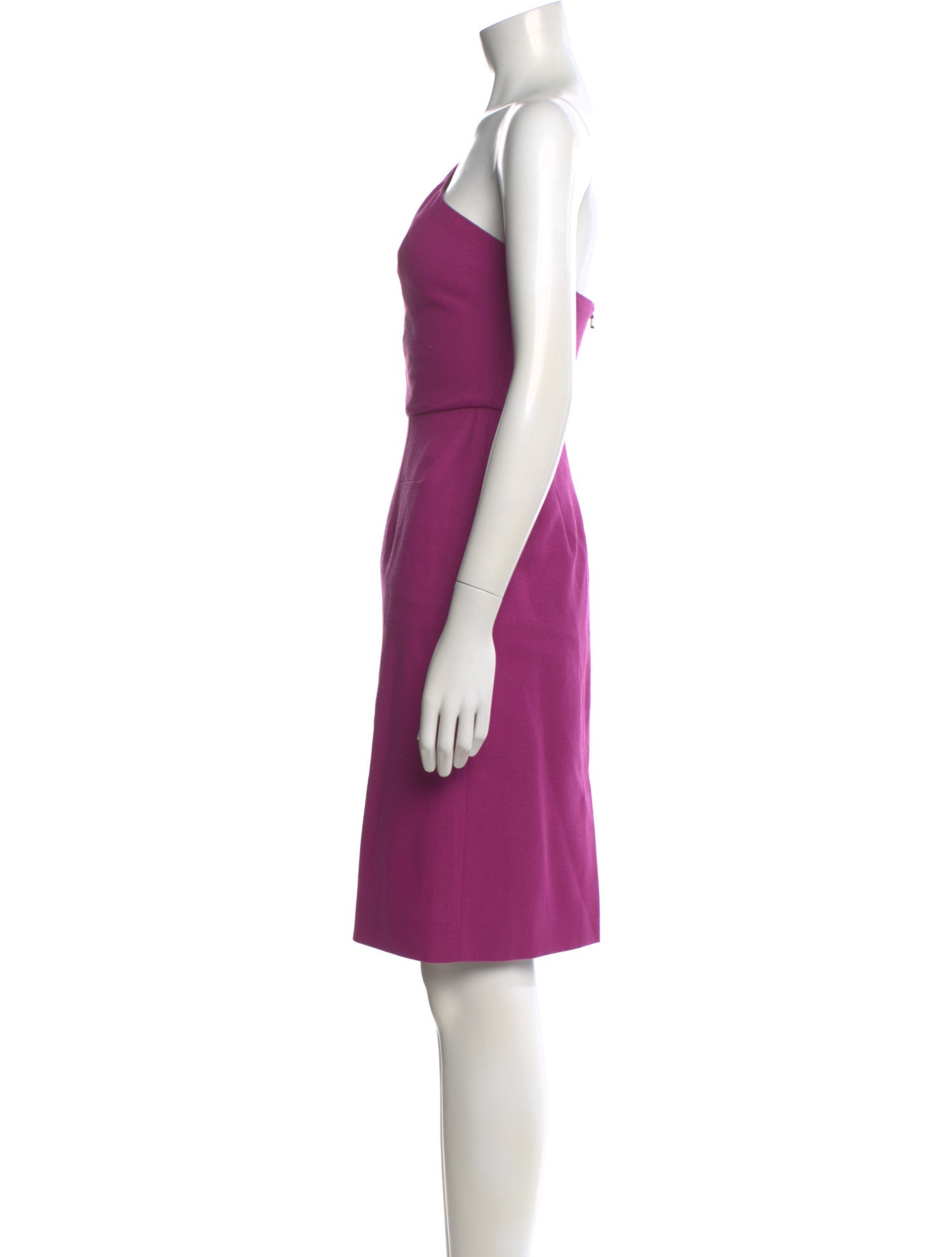 RM by Roland Mouret Wool Knee-Length Dress