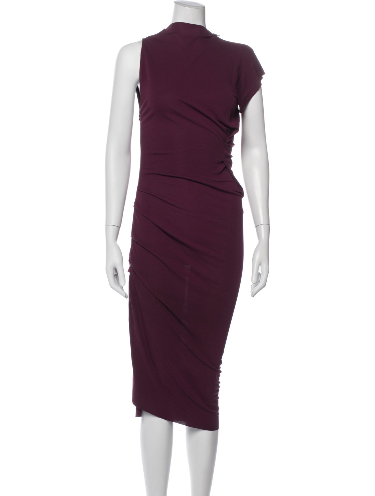 Asymmetrical Midi Length Dress