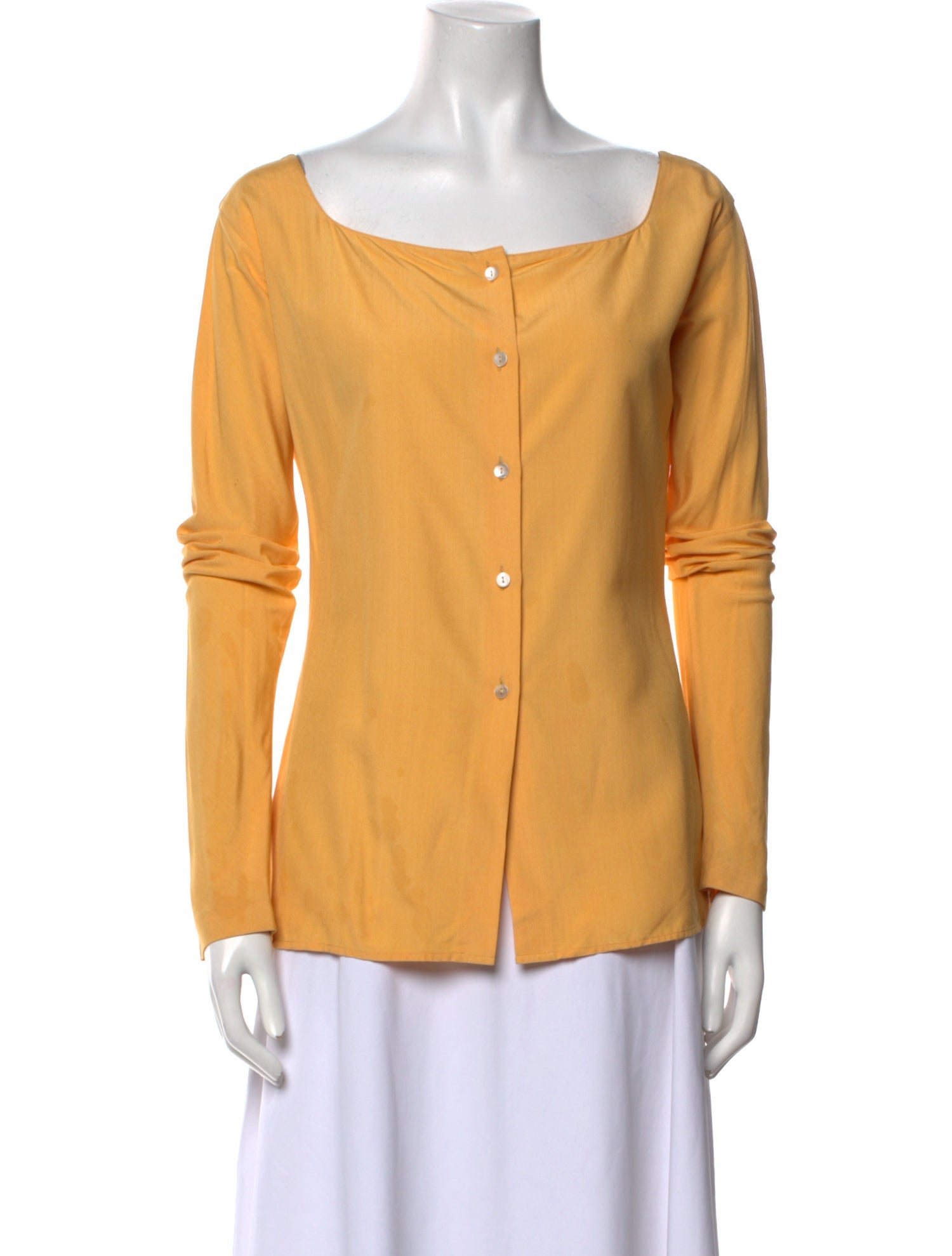 Romeo Gigli Vintage Late 1980's - Early 1990's Button-Up Top