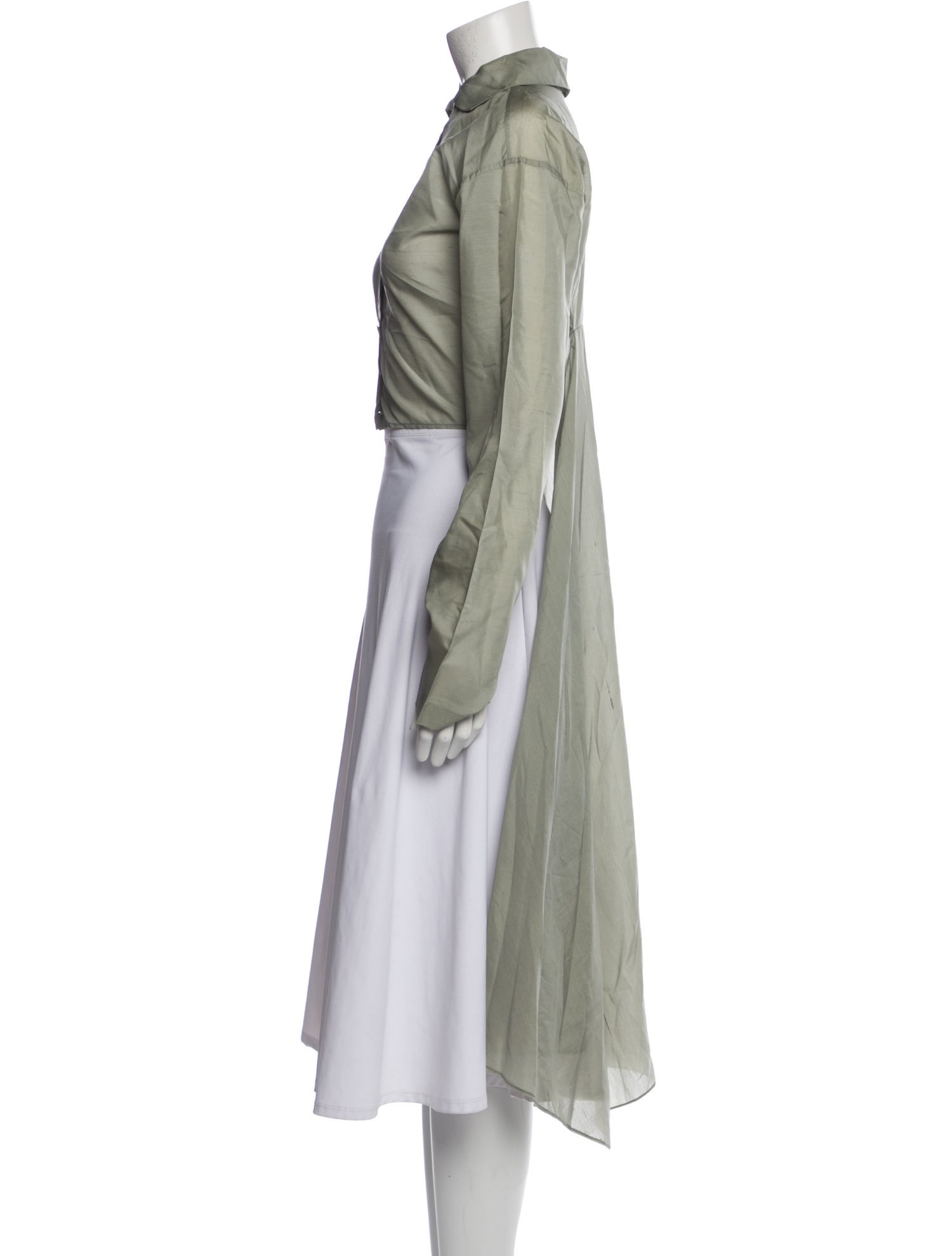 Romeo Gigli Vintage Late 1990's - Early 2000's Button-Up Top