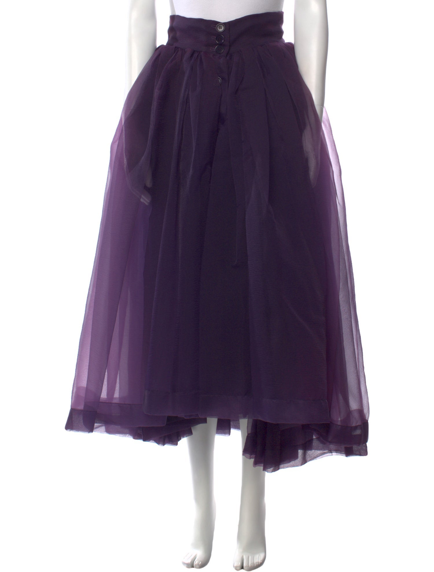 Romeo Gigli Vintage Midi Length Skirt