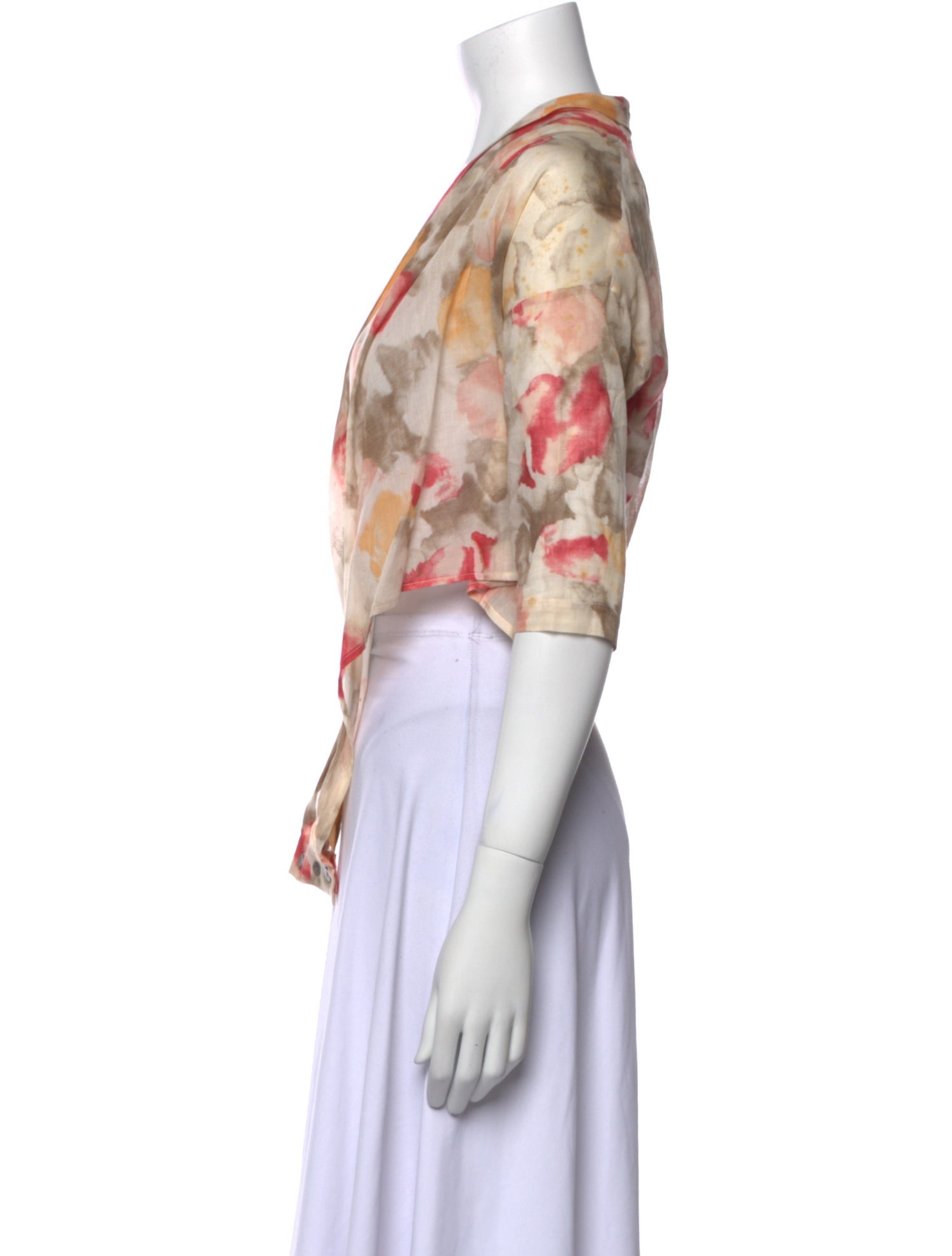 Romeo Gigli Vintage Late 1980's - Early 1990's Crop Top