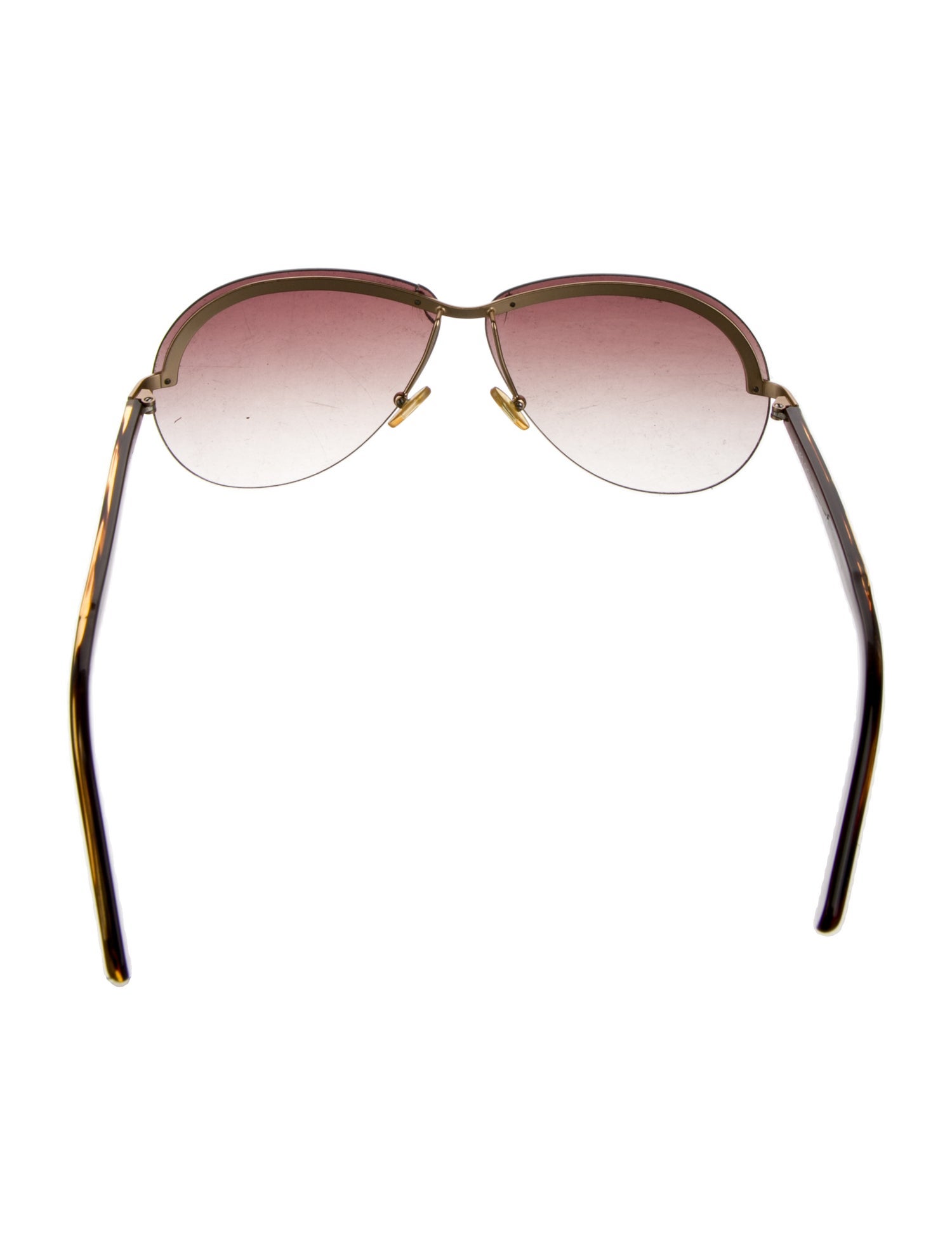 Romeo Gigli Aviator Gradient Sunglasses