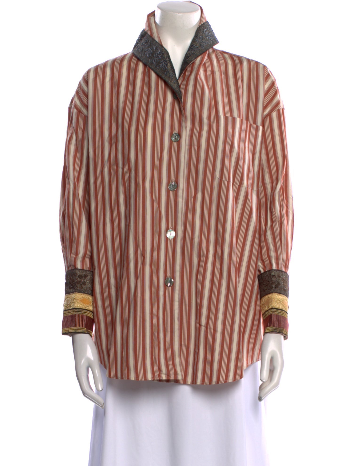 Romeo Gigli Vintage 1995 Button-Up Top