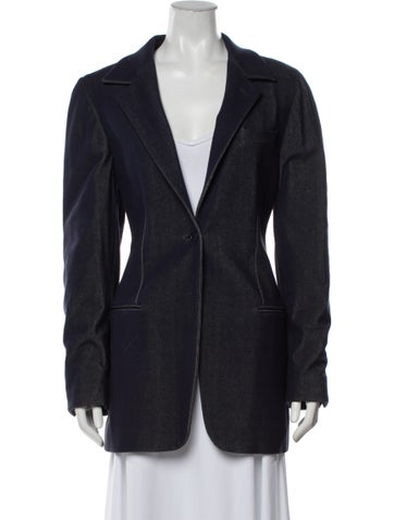 Pre-owned Romeo Gigli Vintage 1997 Blazer In Blue