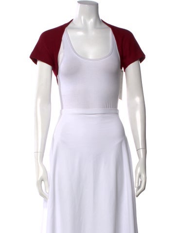 Pre-owned Romeo Gigli Vintage 1989 Sweater In Burgundy