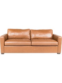 Room Board Mccreary Modern Ian Leather Sofa Furniture