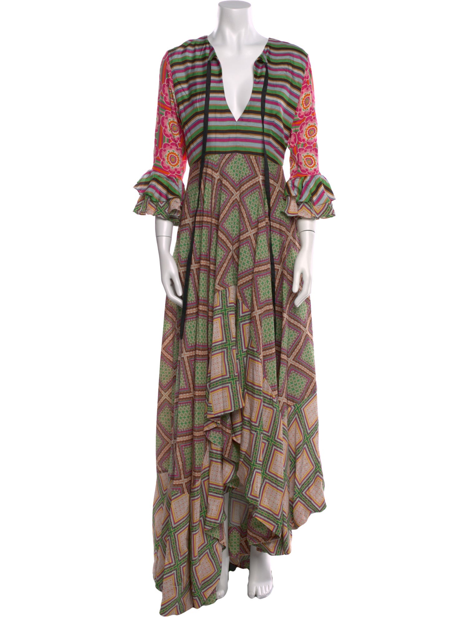 Roopa Silk Long Dress