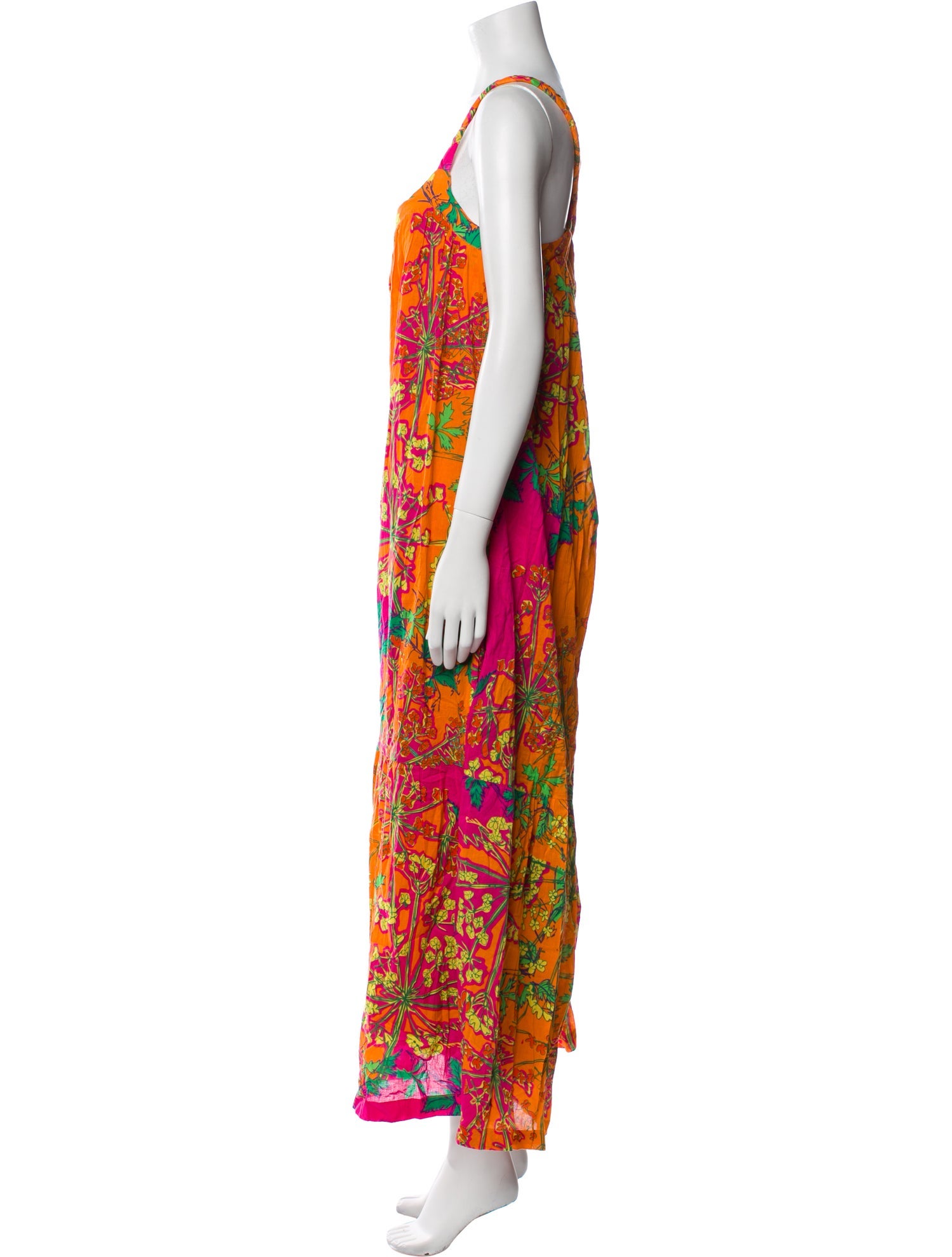 Roopa Floral Print Long Dress