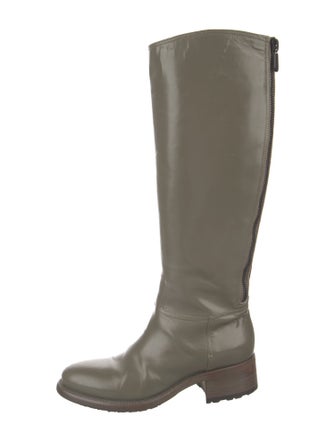 Rocco P. Patent Leather Riding Boots