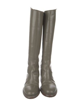 Rocco P. Patent Leather Riding Boots