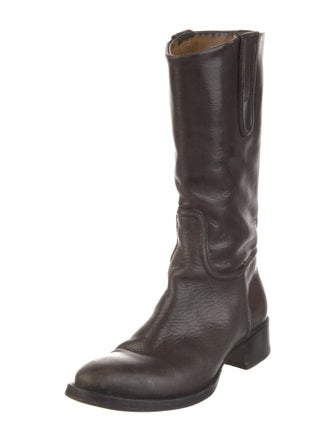 Rocco P. Leather Moto Boots