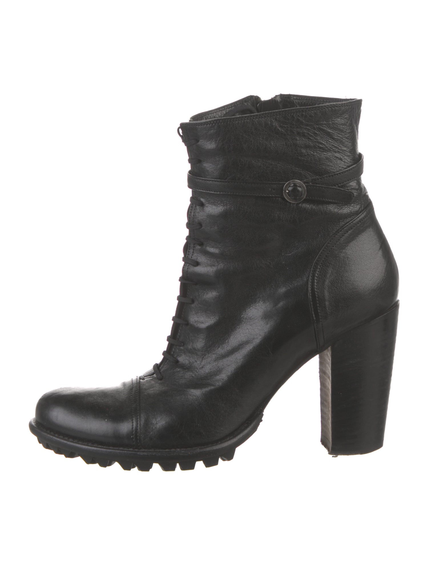 Rocco P. Leather Lace-Up Boots