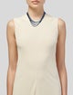 Robin Rotenier Sapphire Multistrand Bead Necklace