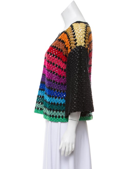 rose carmine knitwear