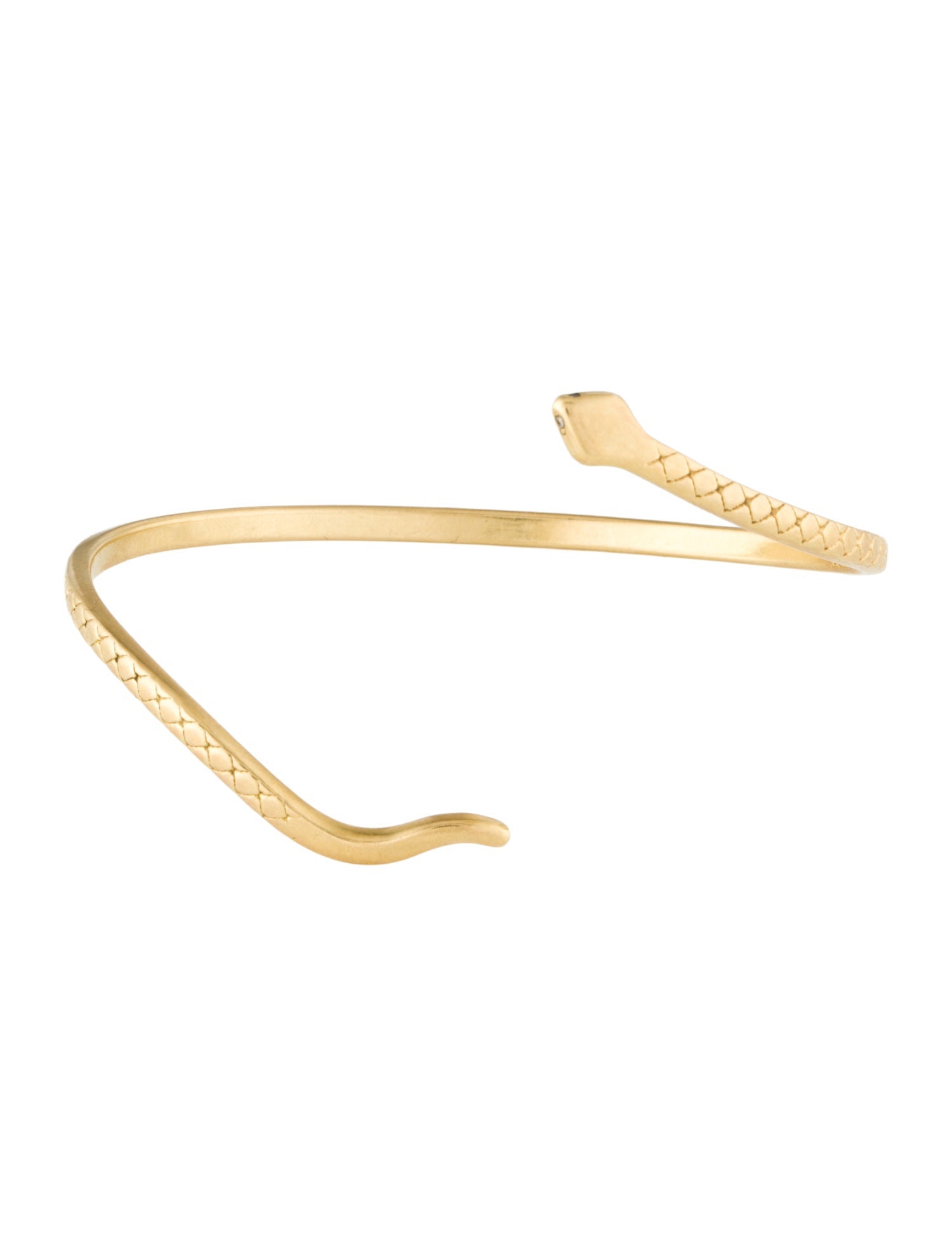 Roseark 18K Diamond Snake Cuff