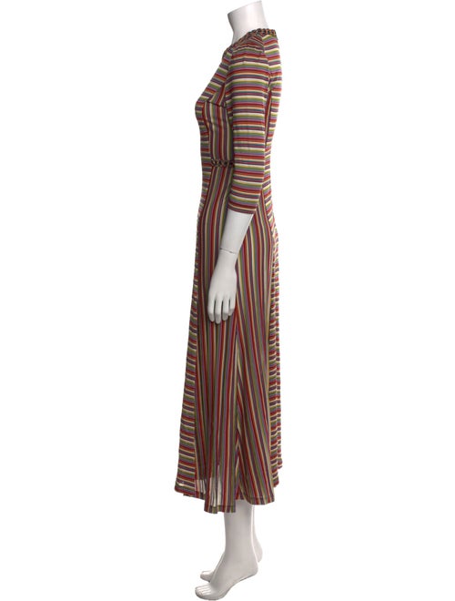 Rossella Jardini Striped Long Dress