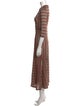 Rossella Jardini Striped Long Dress