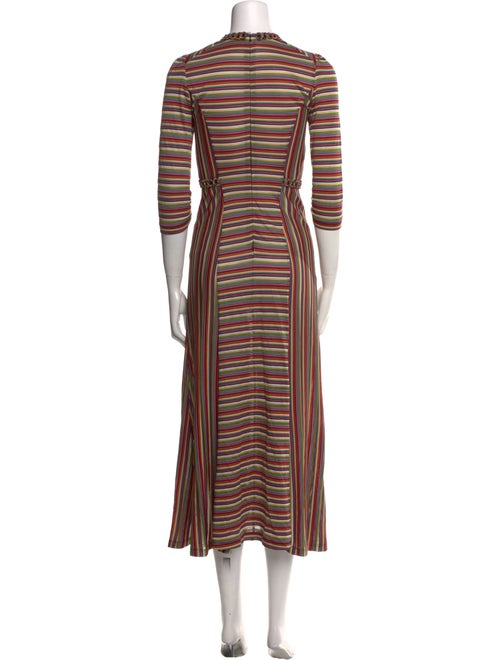 Rossella Jardini Striped Long Dress