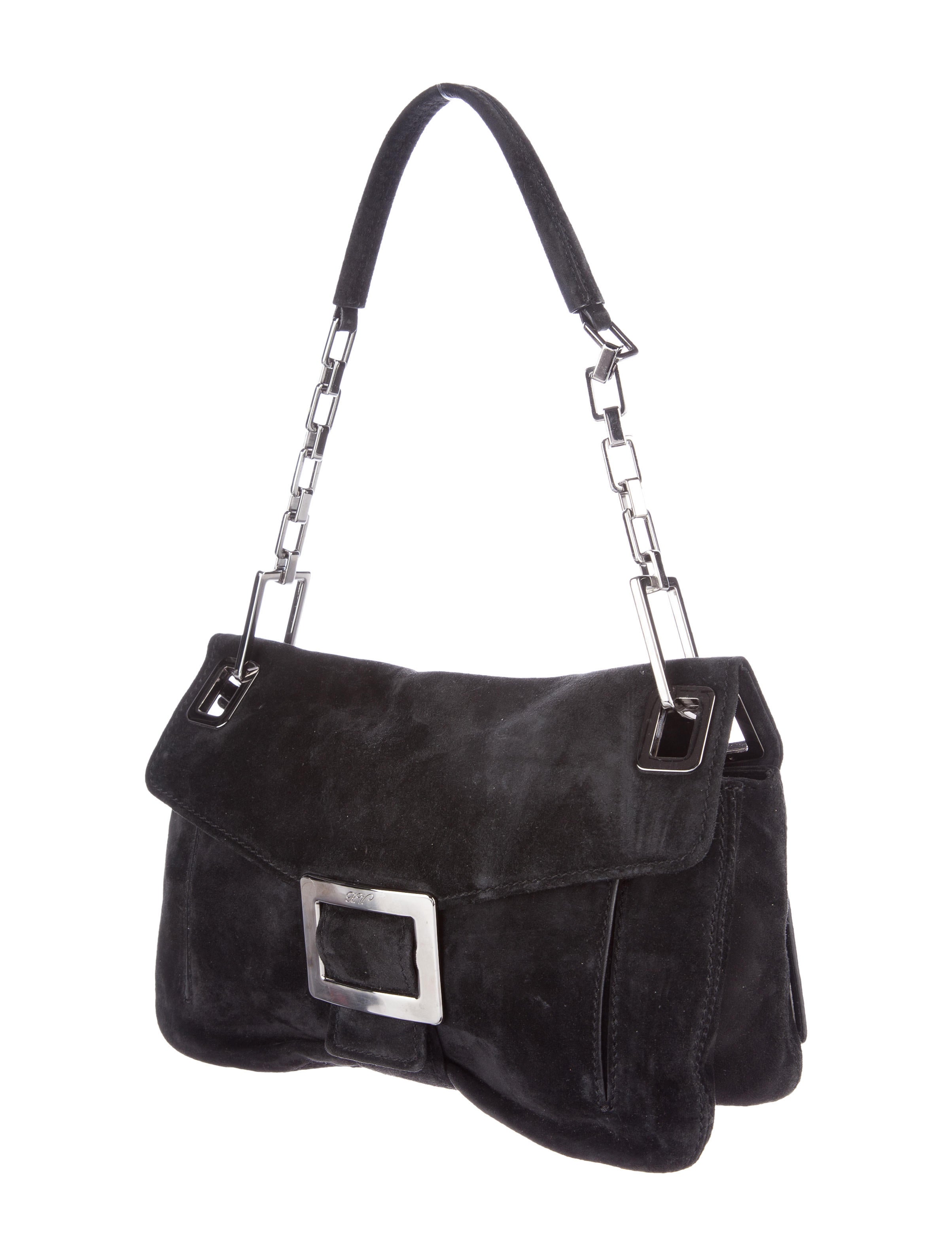 Roger Vivier Metro Shoulder Bag Handbags ROV25188 The RealReal