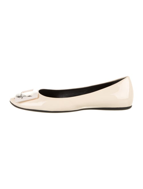 Roger Vivier Patent Leather Flats