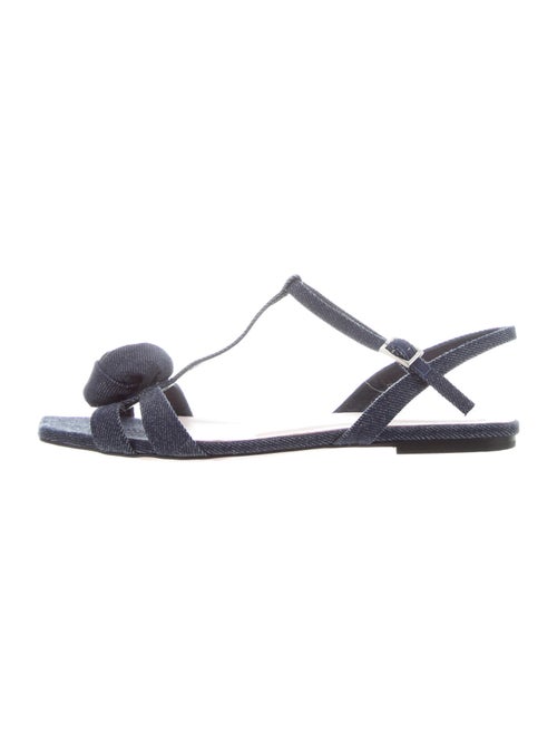 Roger Vivier T-Strap Sandals Blue