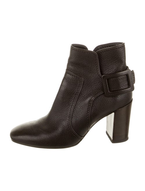 Roger Vivier Leather Boots Brown