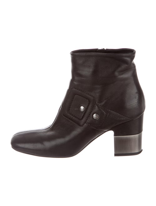 Roger Vivier Leather Boots Black