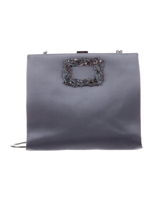 Roger Vivier Mini Pilgrim Bag Green