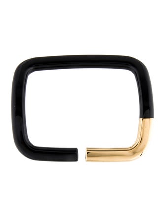 Roger Vivier Resin Geometric Collar Necklace