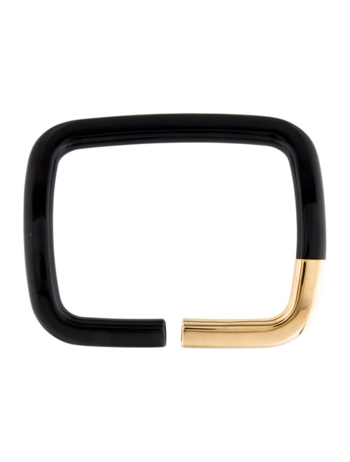 Roger Vivier Resin Geometric Collar Necklace