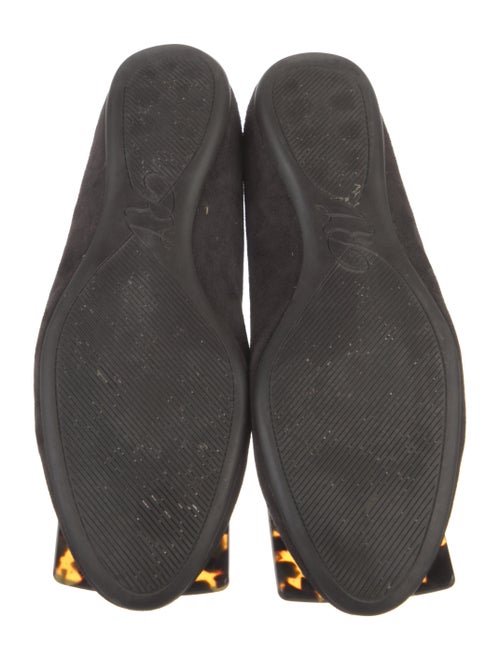 Roger Vivier Suede Flats