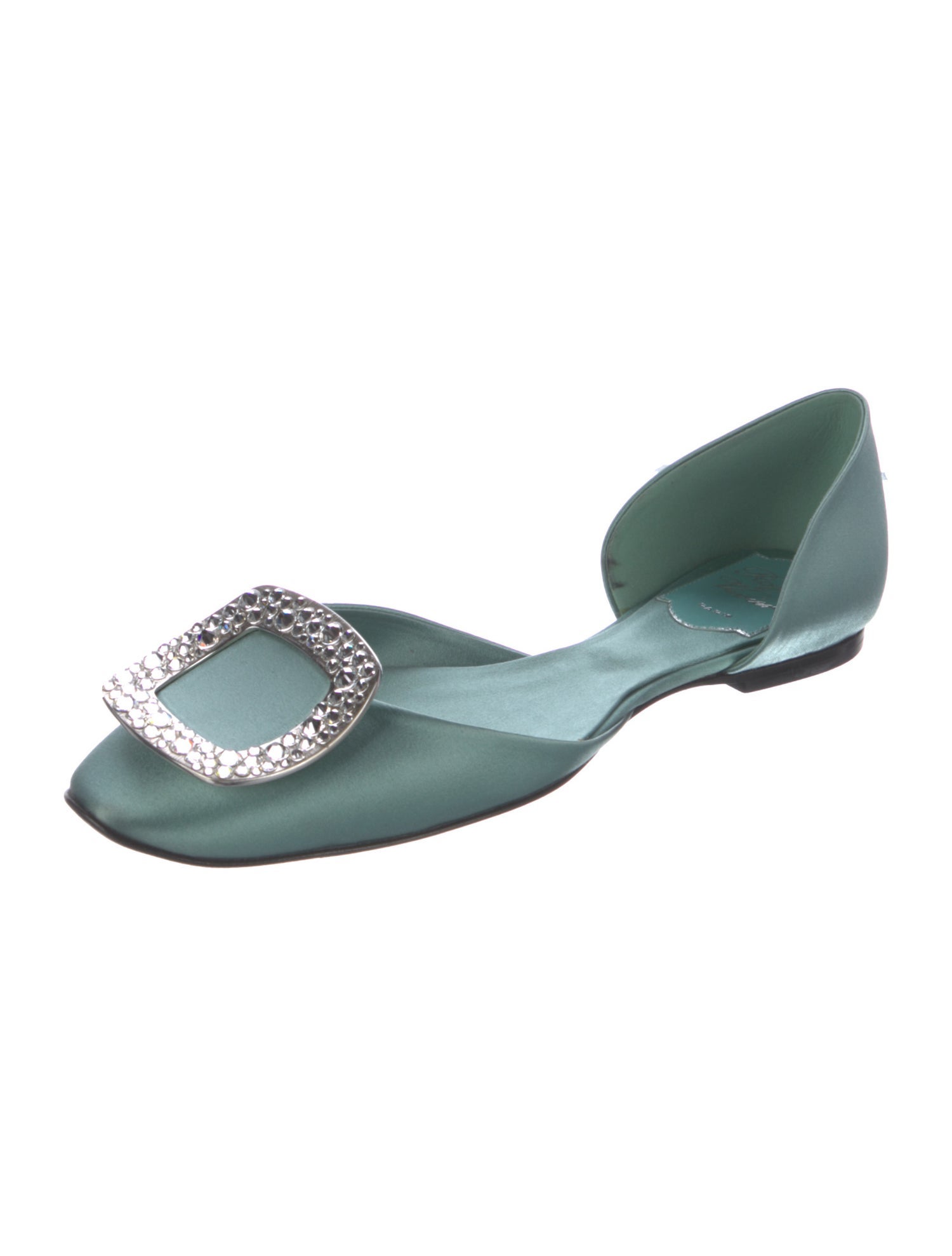 ROGER VIVIER - Woman - Green - Flat main image 1