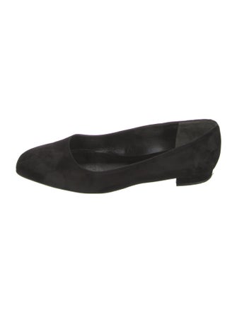 Roger Vivier Suede Flats